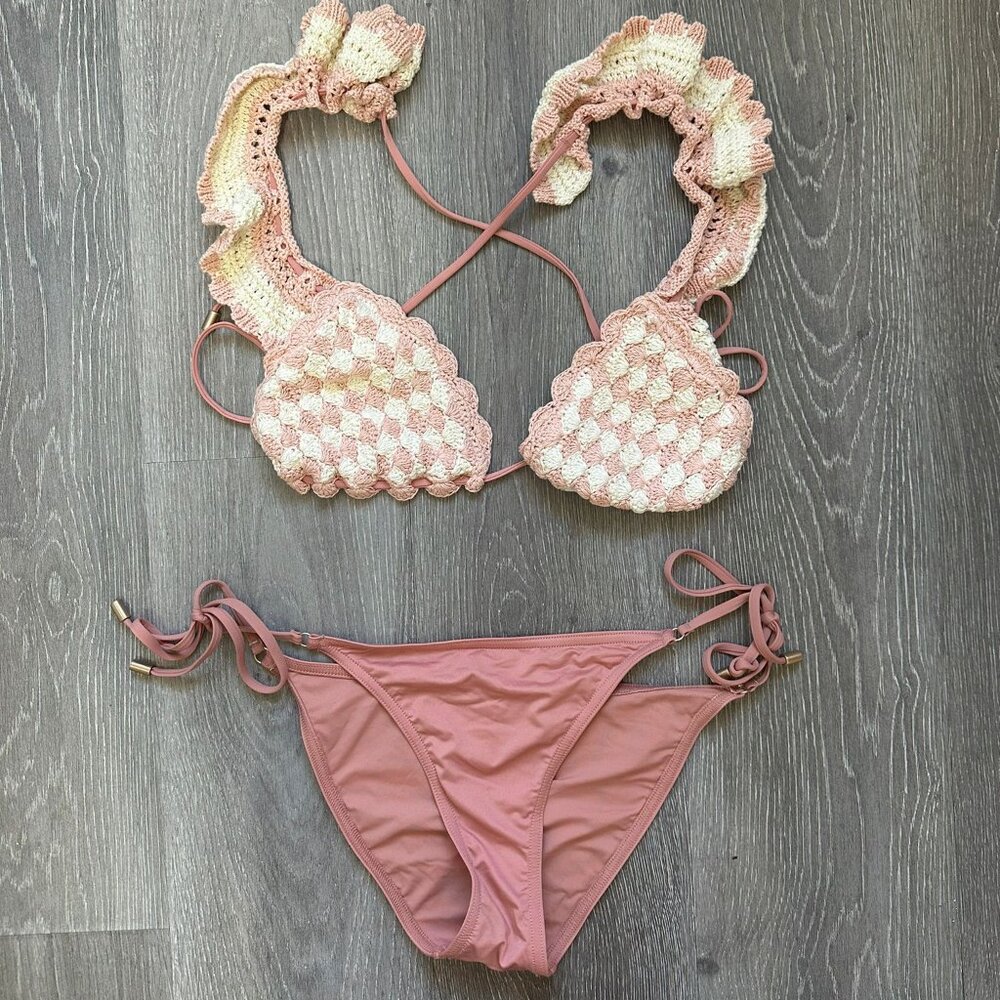 Zimmermann Crochet Bikini
